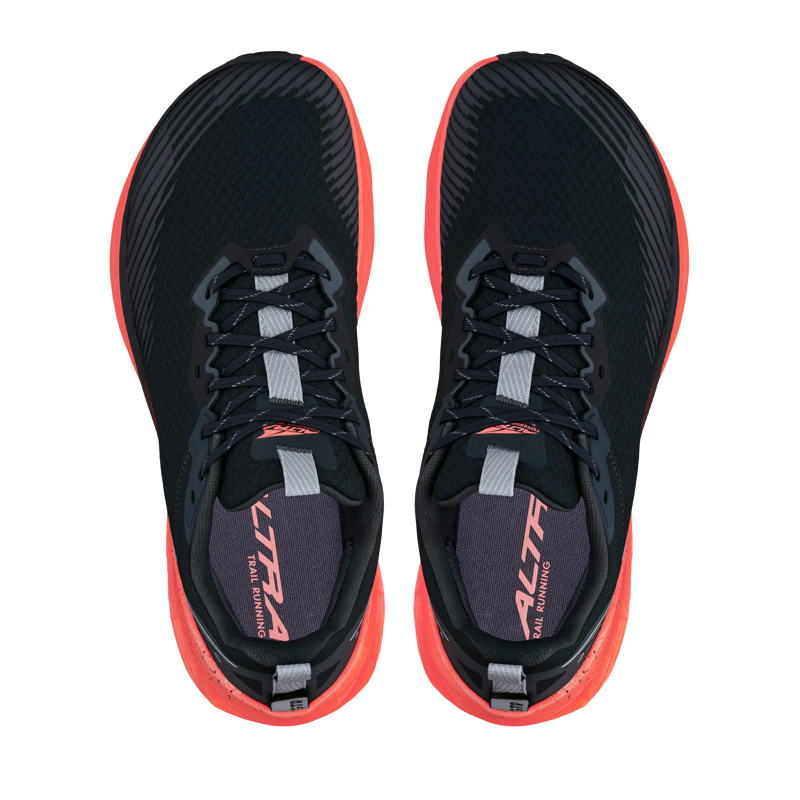 Altra Experience Wild 2 Trail Running Shoes Mens in Coral Black-9