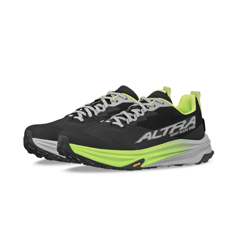 Altra Mont Blanc Speed Mens in Black/Lime-8