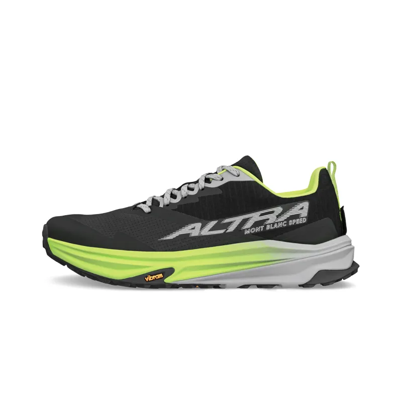 Altra Mont Blanc Speed Mens in Black/Lime-1