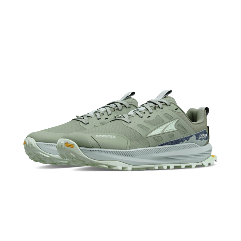 Altra Lone Peak 9+ GTX Trail Running Shoes Womens in Dusty Olive-2
