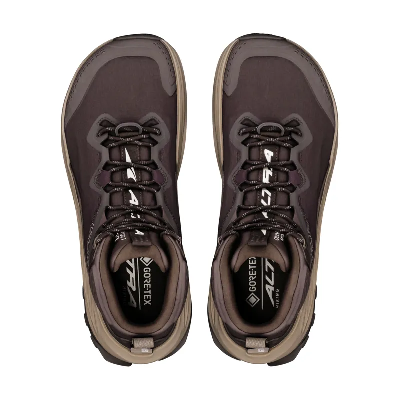 Altra Olympus 7 Mid GTX Mens in Chocolate Brown/Brown-5