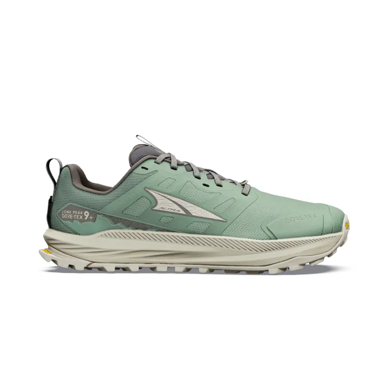 Altra Lone Peak 9+ GTX Men's Trail Running Shoes in Sea Spray/Fossil
