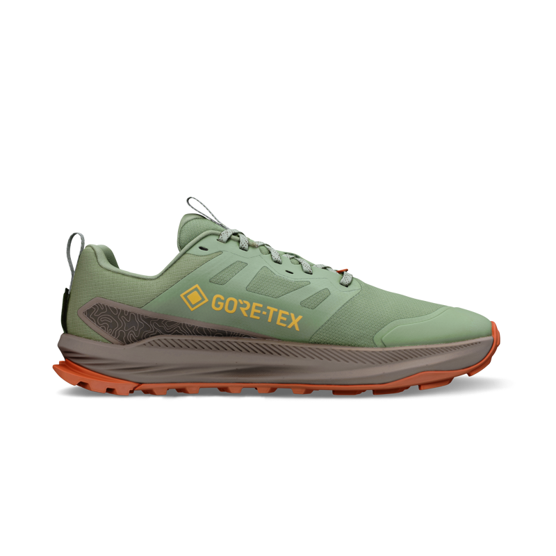 Altra Lone Peak 9+ GTX Trail Running Shoes Mens in Dusty Olive