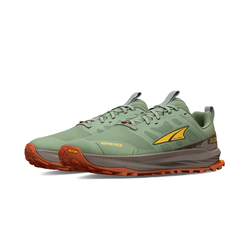 Altra Lone Peak 9+ GTX Trail Running Shoes Mens in Dusty Olive-2