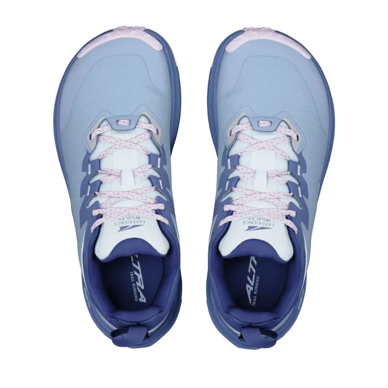 Altra Experience Wild 3+ Trail Shoe Womens in Windward Blue/Orchid Ice-5