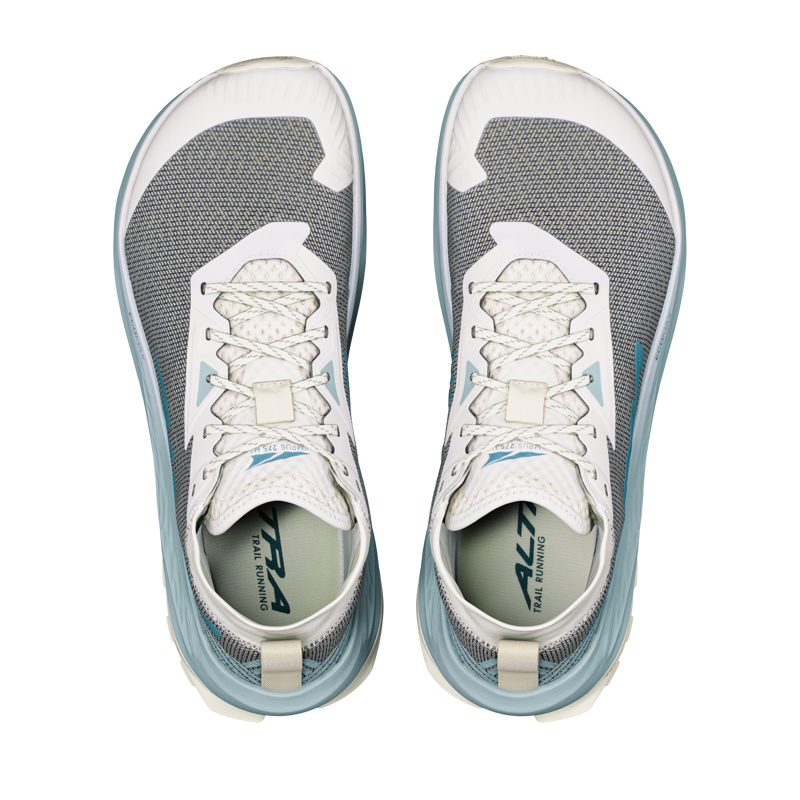 Altra Olympus 275 HiLo Running Shoes Mens in Ultimate Grey/Sea Pine-5