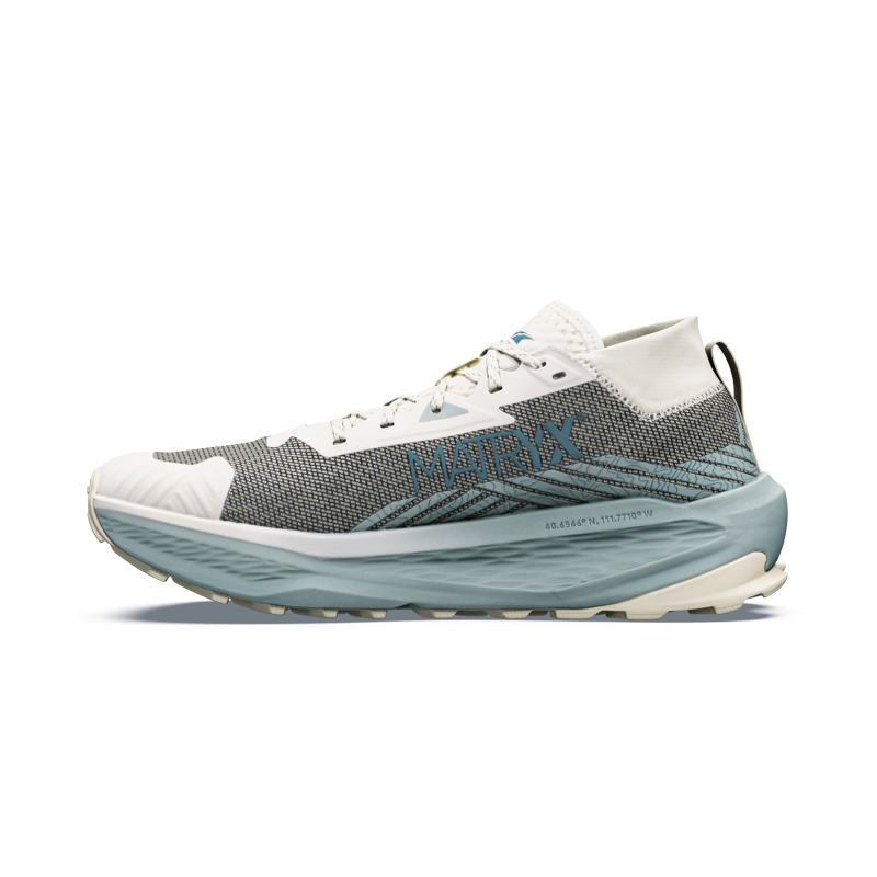Altra Olympus 275 HiLo Running Shoes Mens in Ultimate Grey/Sea Pine-3