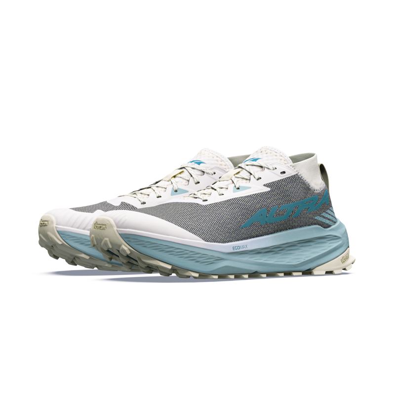 Altra Olympus 275 HiLo Running Shoes Mens in Ultimate Grey/Sea Pine-4