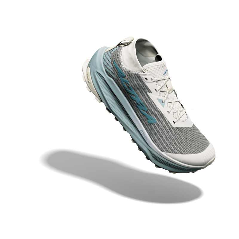Altra Olympus 275 HiLo Running Shoes Mens in Ultimate Grey/Sea Pine-2