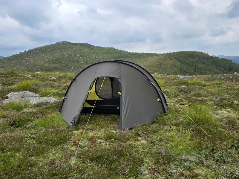 Nortent Ly 1 Silnylon 4S Tent with Footprint in Army Green-2