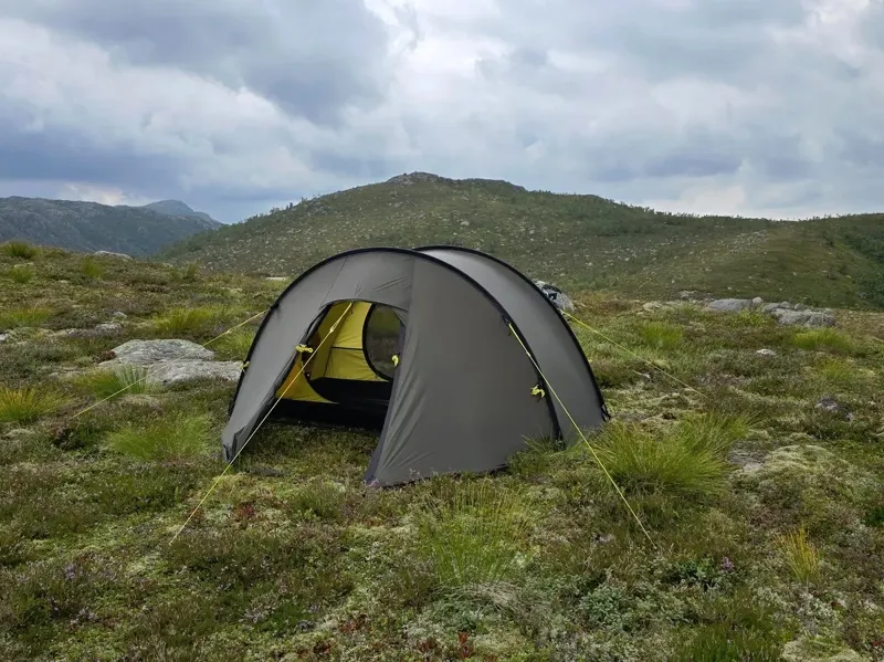 Nortent Ly 1 Silnylon 4S Tent with Footprint in Army Green-3