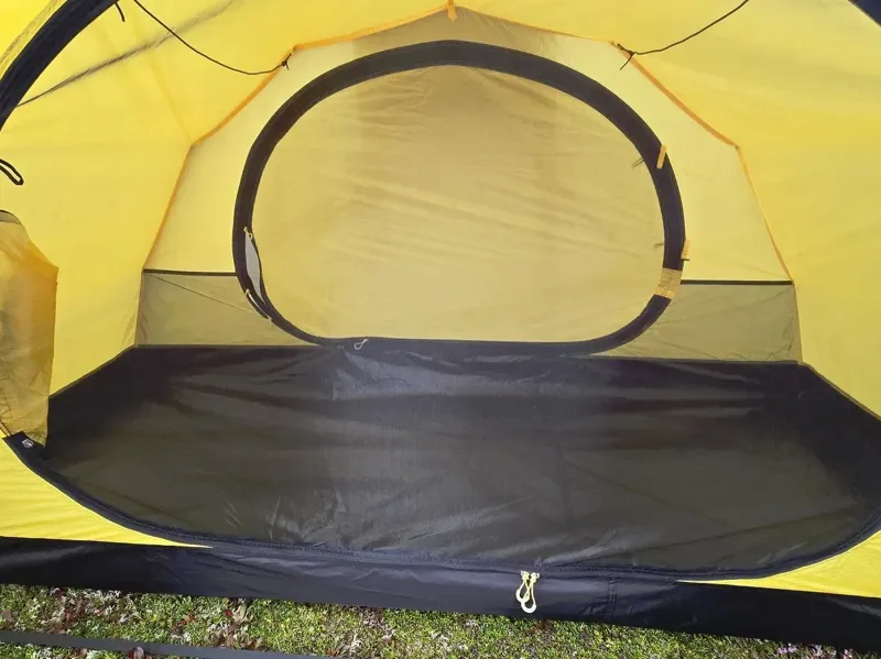 Nortent Ly 1 Silnylon 4S Tent with Footprint in Army Green-11