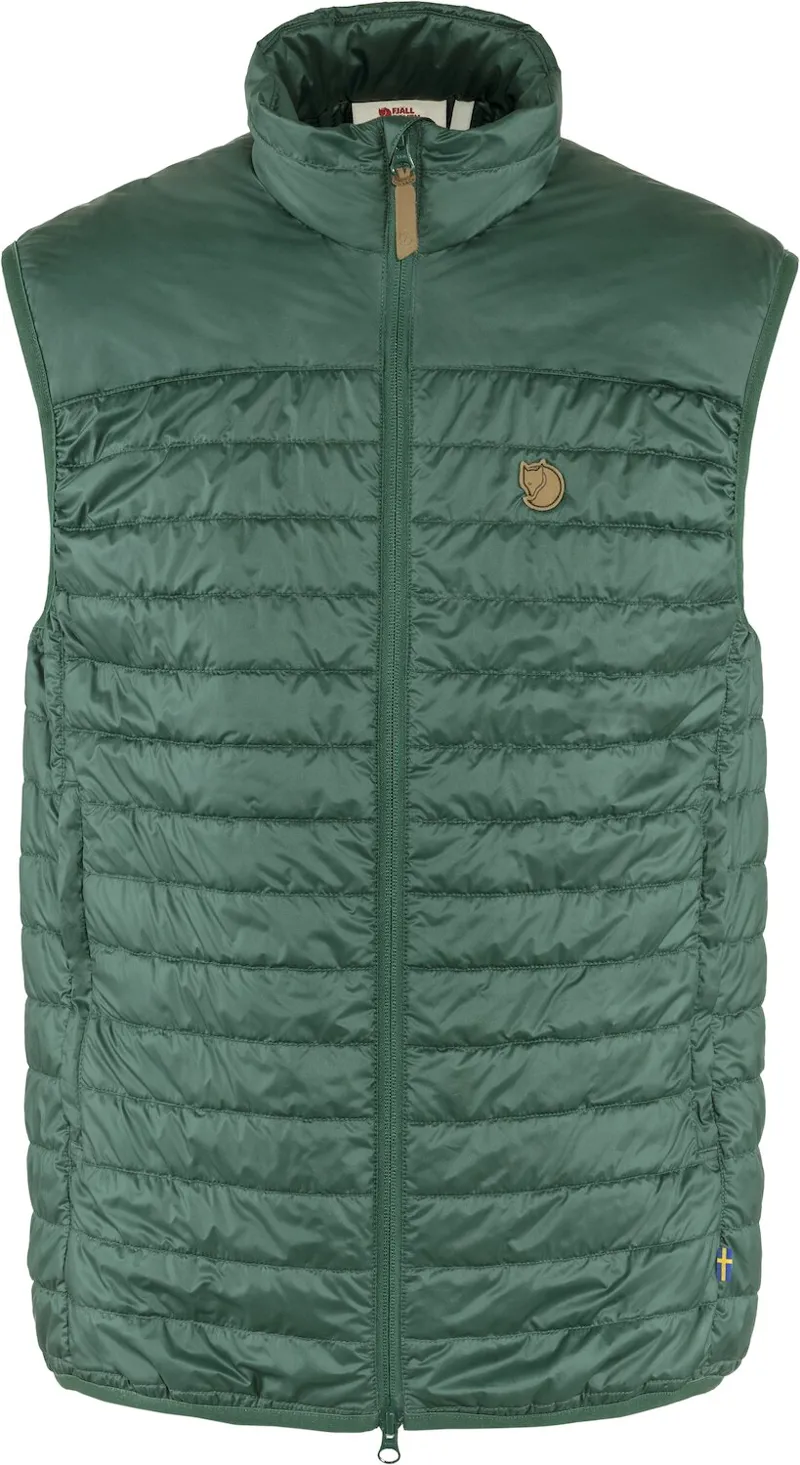 Fjallraven Abisko Padded Vest Mens in Green
