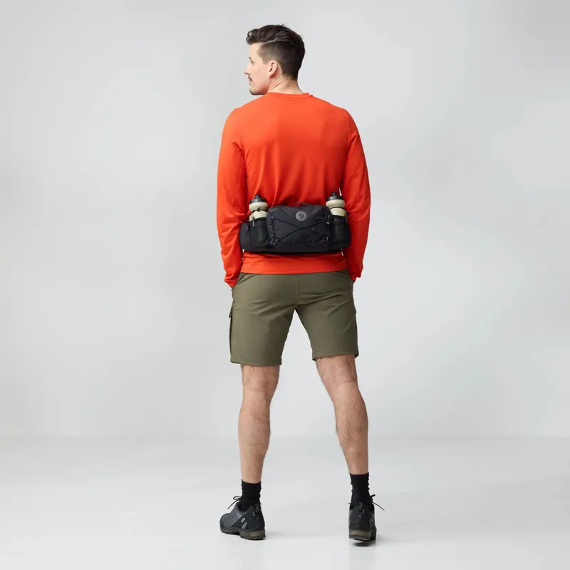Fjallraven Abisko Hip Pack 6 in Black-3