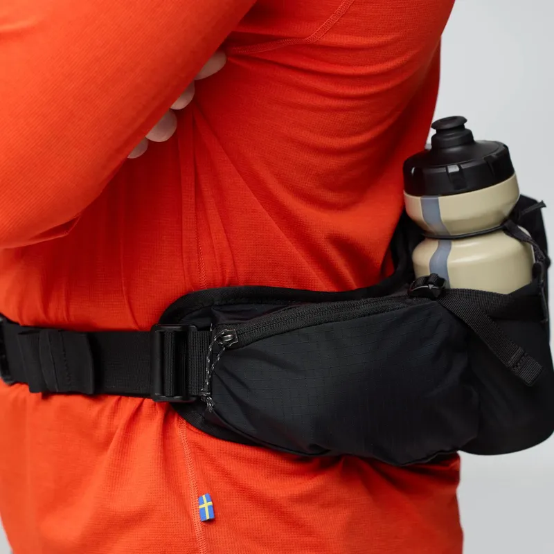 Fjallraven Abisko Hip Pack 6 in Black-6