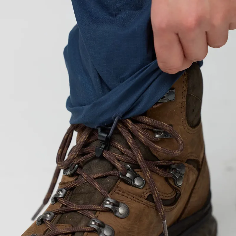 Fjallraven Abisko Hybrid Trail Trousers Womens in Laurel Green-13