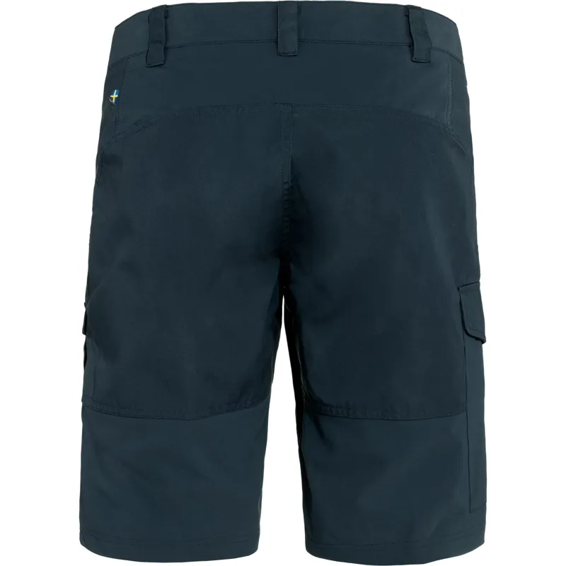 Fjallraven Abisko Hiking Shorts Mens in Dark Navy-1