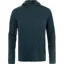 Fjallraven Abisko Wool Hoodie Mens in Dark Navy