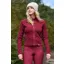 Acai Endurasoft Full Zip Fleece Womens in Cabernet