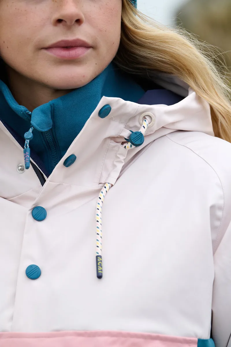 Acai Glacier Waterproof Jacket Womens in Wild Fern-4