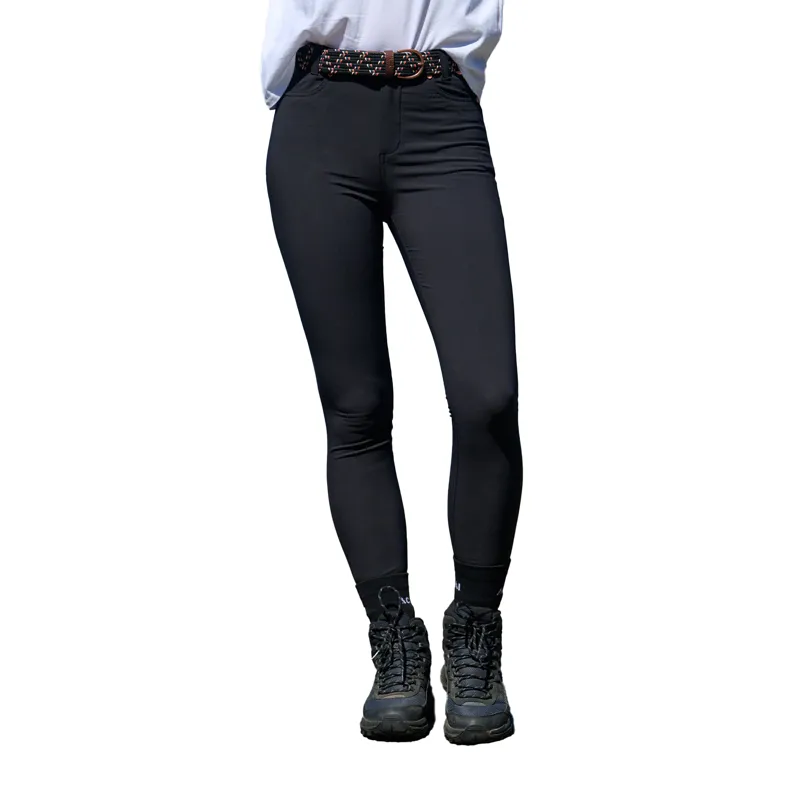 Acai MAX Stretch Skinny Outdoor Trousers Womens in Black-13