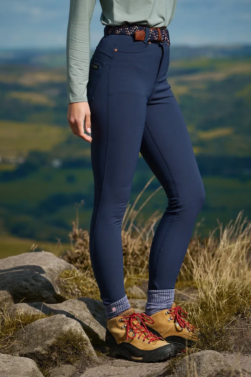 Acai MAX Stretch Skinny Trousers Womens in Deep Navy-12