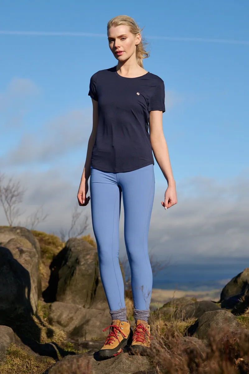 Acai On The Go Tee Womens in Deep Navy-1