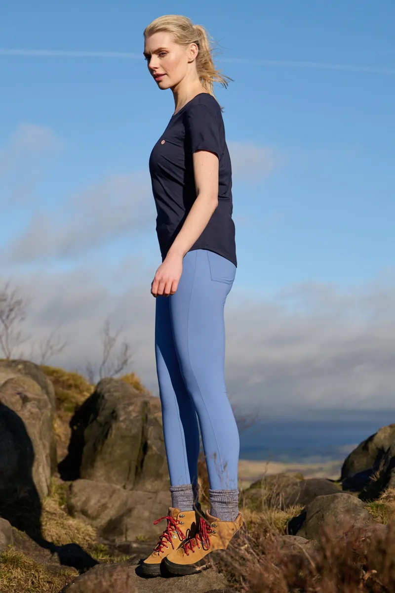 Acai On The Go Tee Womens in Deep Navy-2