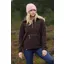 Acai Windproof Gale Fleece Womens in Chocolate Plum