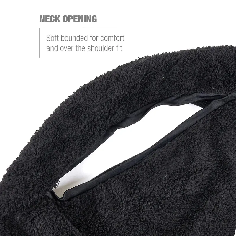 Helinox Fleece Bloncho in Black-2