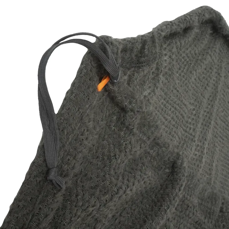 Big Agnes Alpha Direct Fleece Sleeping Bag Liner Regular in Grey-2