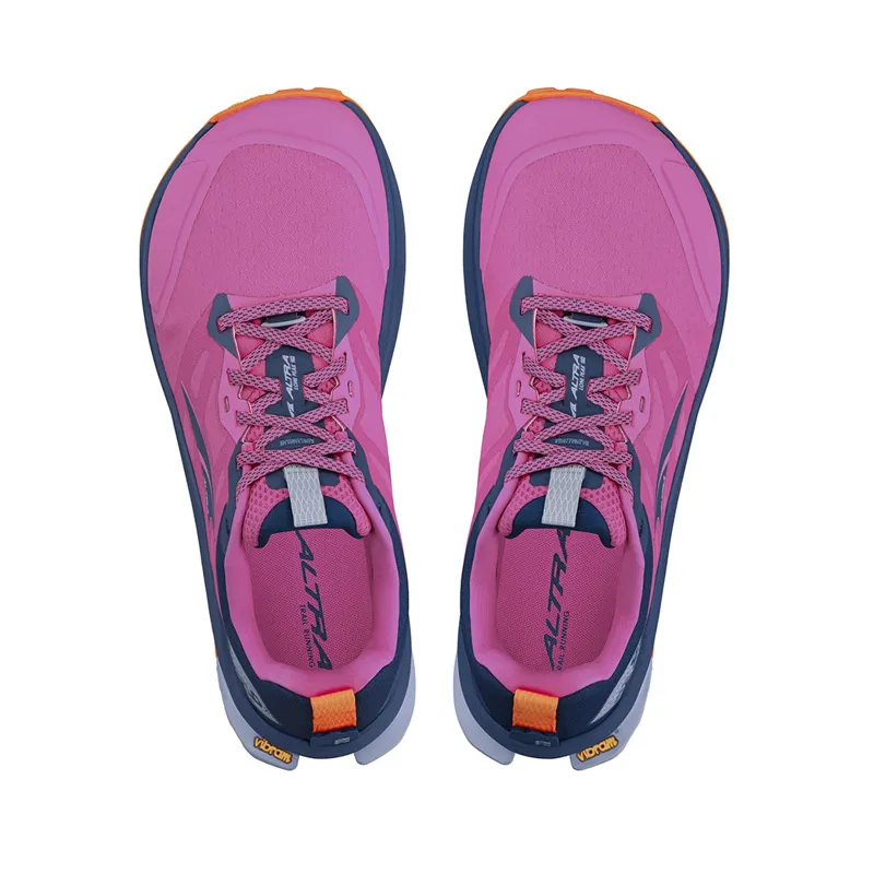 Altra Lone Peak 9+ Trail Running Shoes Womens in Purple Orange-5