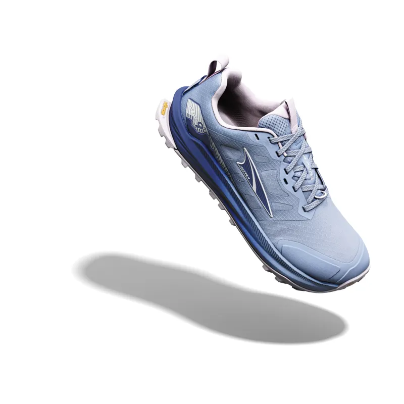 Altra Lone Peak 9+ Trail Running Shoe Womens in Rain Washed/Oceana-2