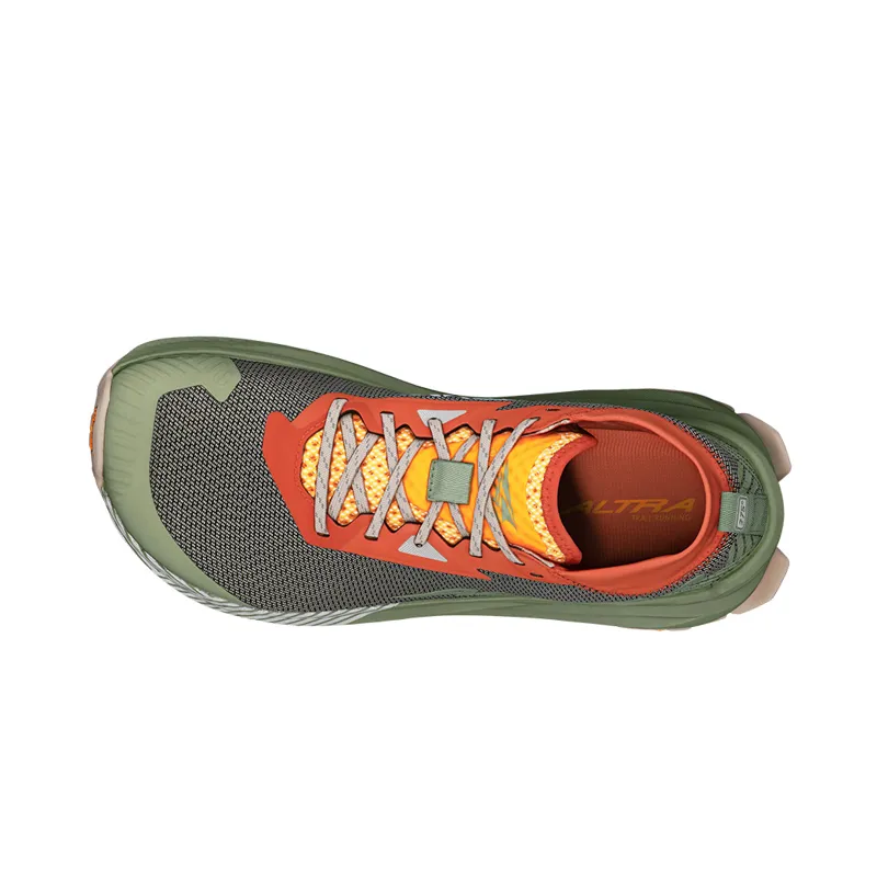 Altra Olympus 275 Trail Running Shoes Mens in Gray/Orange-3