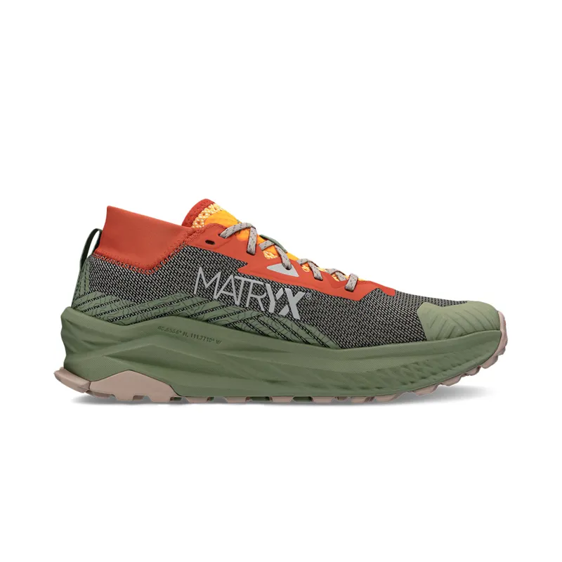 Altra Olympus 275 Trail Running Shoes Mens in Gray/Orange