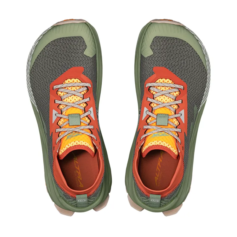 Altra Olympus 275 Trail Running Shoes Mens in Gray/Orange-5