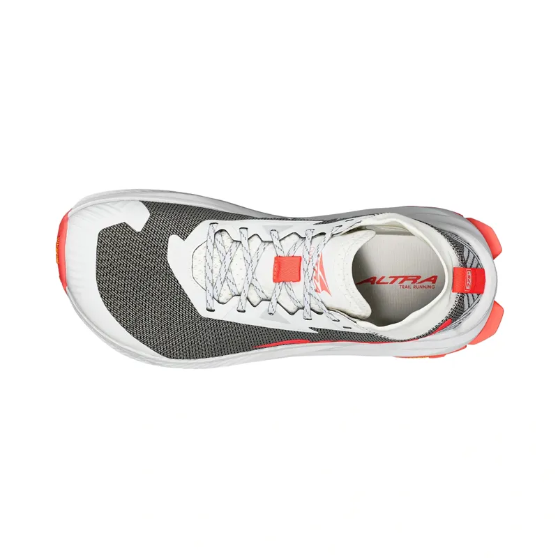 Altra Olympus 275 Women's Trail Running Shoes in White/Coral-5