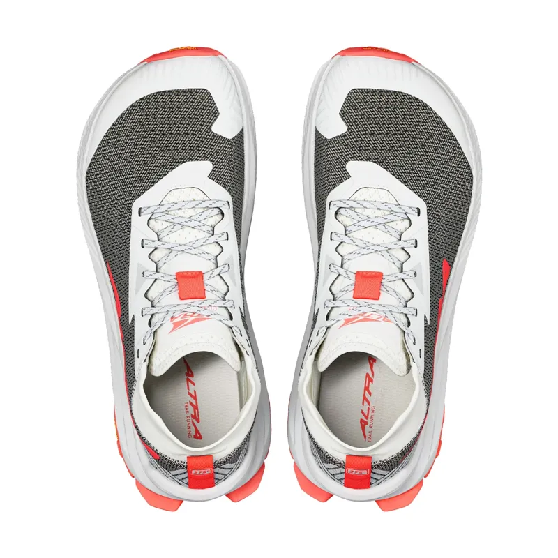Altra Olympus 275 Women's Trail Running Shoes in White/Coral-4