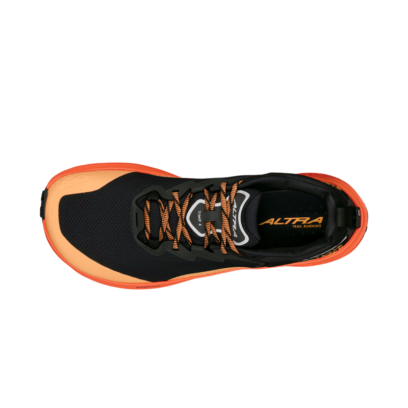 Altra Timp 6 Trail Running and Hiking Shoe Mens in Black/Orange-4