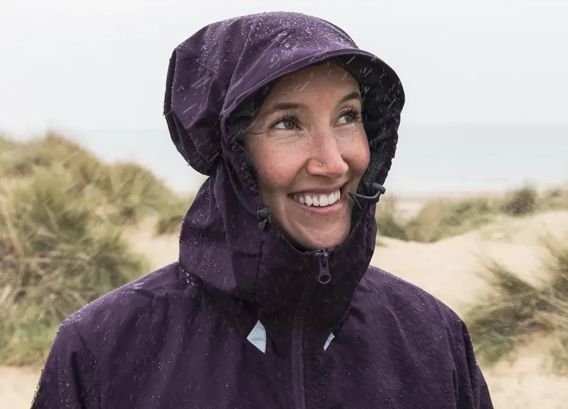Paramo Bentu Womens Windproof Jacket in Elderberry-4