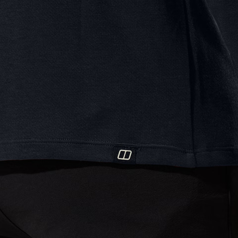 Berghaus Ivyhill Half Zip Fleece Top Mens in Black/Black-5