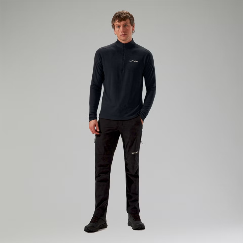 Berghaus Ivyhill Half Zip Fleece Top Mens in Black/Black-2