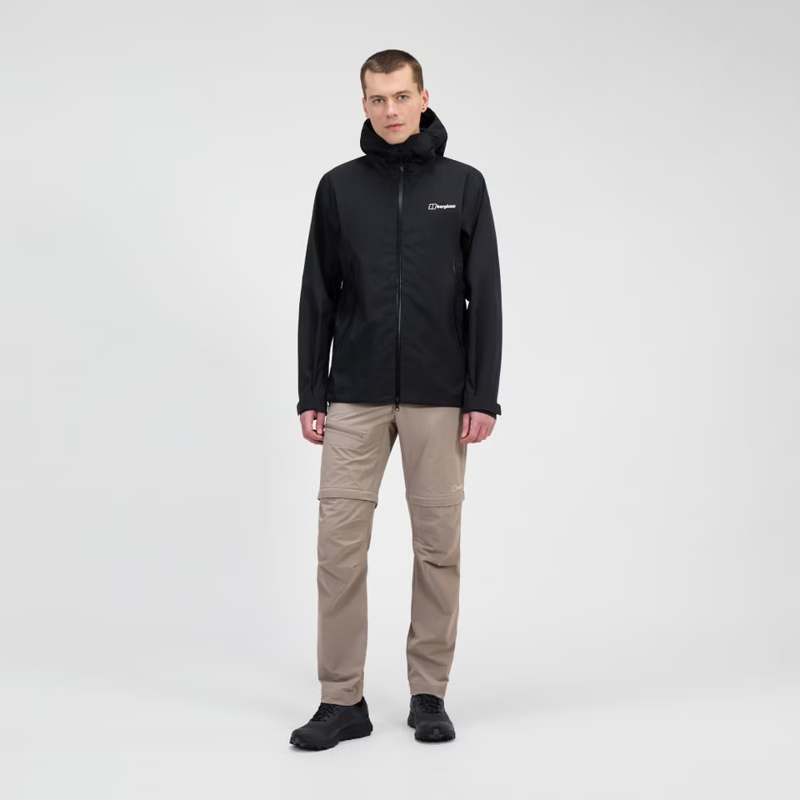 Berghaus Summit Seeker GTX Waterproof Jacket Mens in Black/Black-5