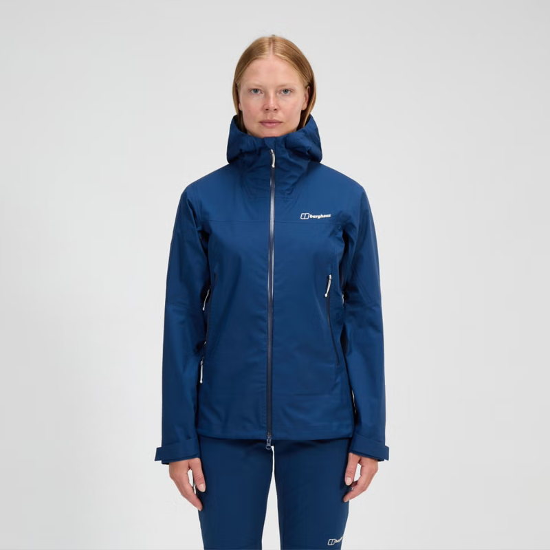 Berghaus Summit Seeker GTX Waterproof Jacket Womens in Hale Navy-9