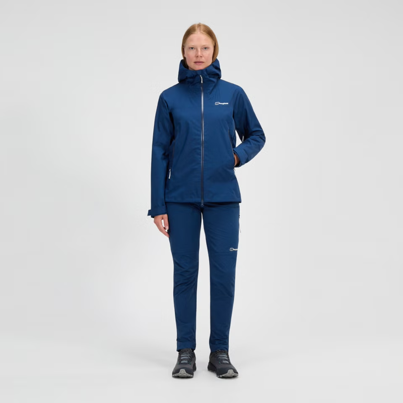 Berghaus Summit Seeker GTX Waterproof Jacket Womens in Hale Navy-8