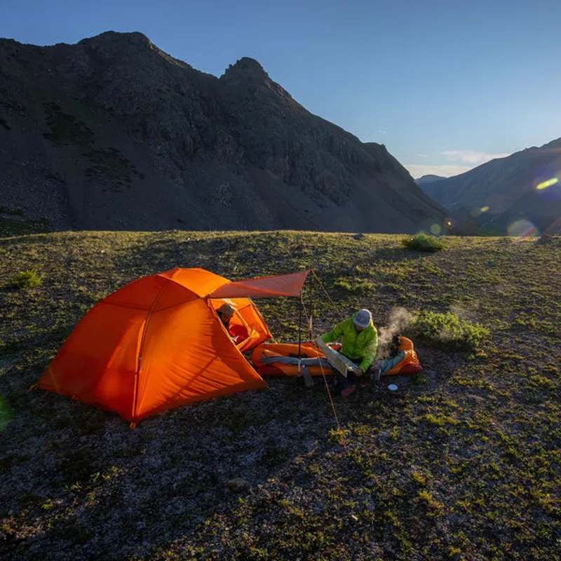 Big Agnes Copper Spur UL3 Tent in Lichen Green-11