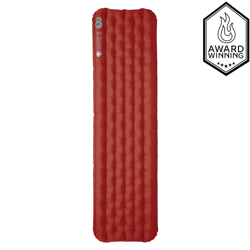 Big Agnes Rapide SL Insulated Sleeping Pad 20x72 Regular in Orange-1