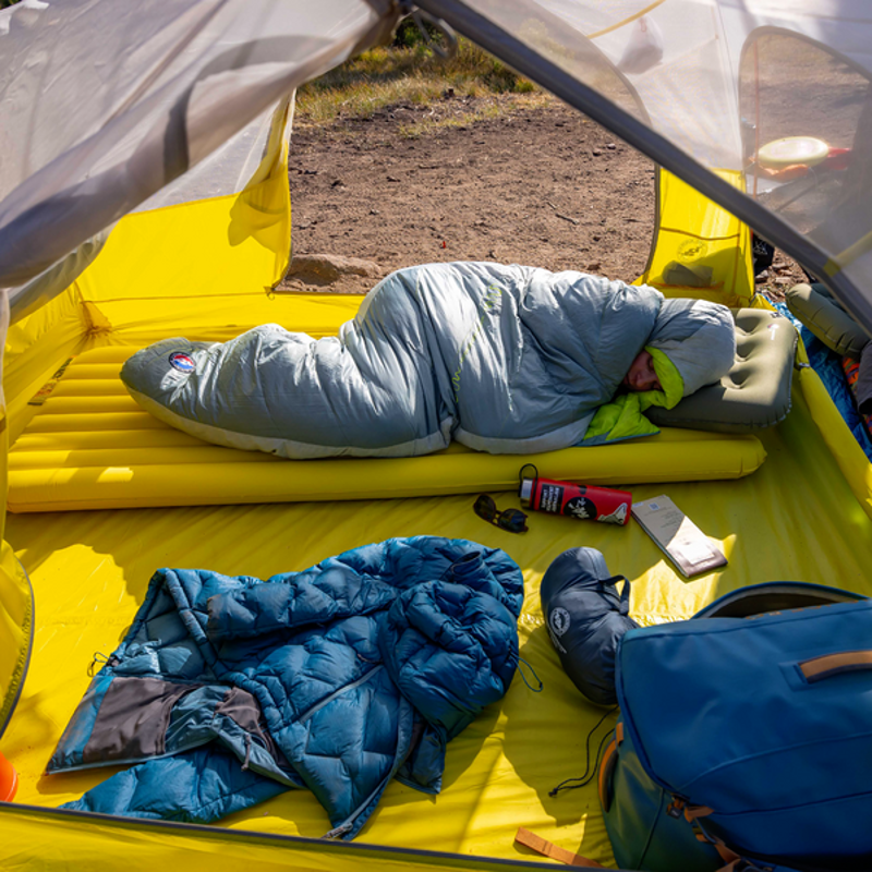 Big Agnes Sidewinder 20F Sleeping Bag Regular in Chinois Green-9