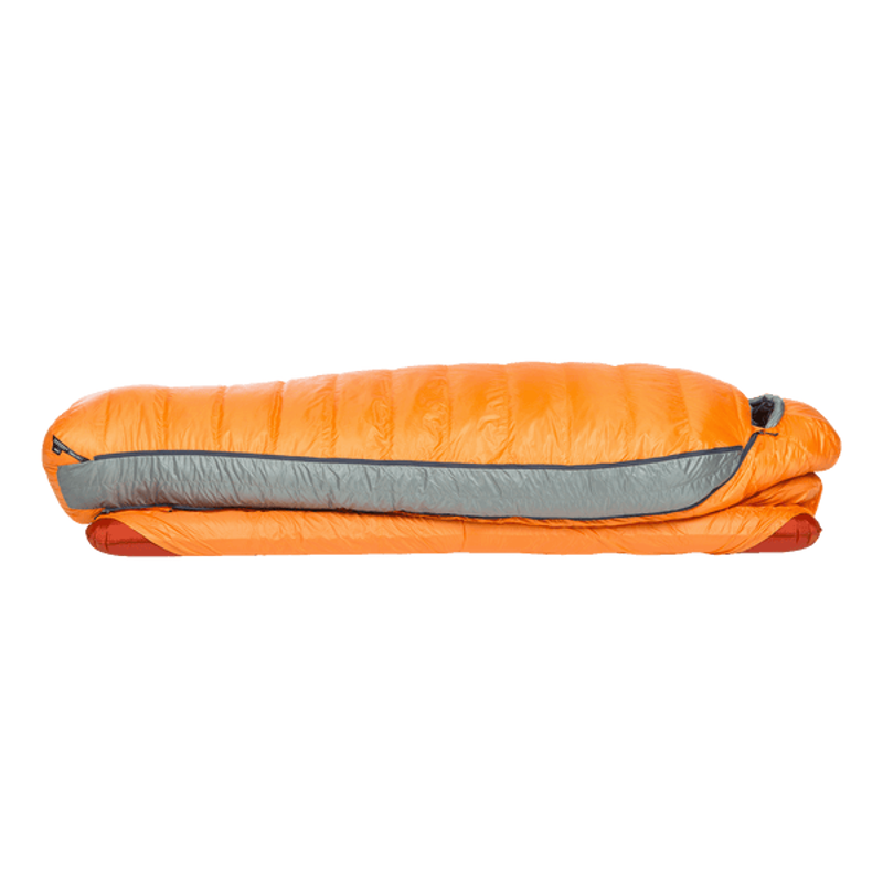 Big Agnes Torchlight EXP 20F Sleeping Bag Long Left in Tangelo-5