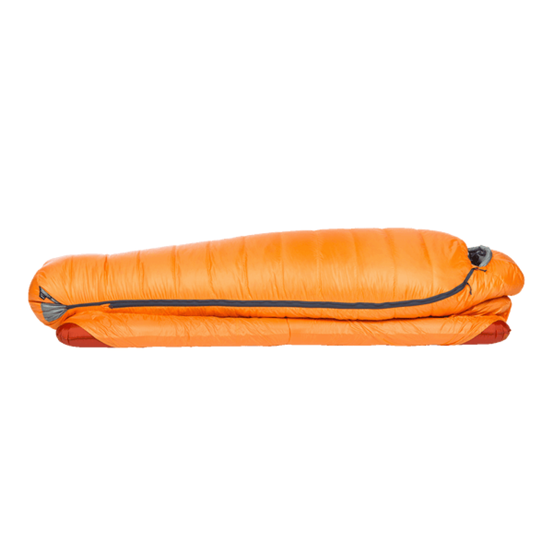 Big Agnes Torchlight EXP 30F Sleeping Bag Long Left in Tangelo-4